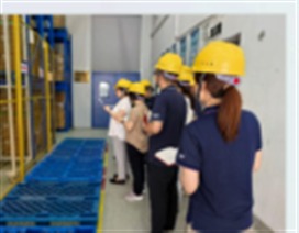 Supplier warehouse walk-through